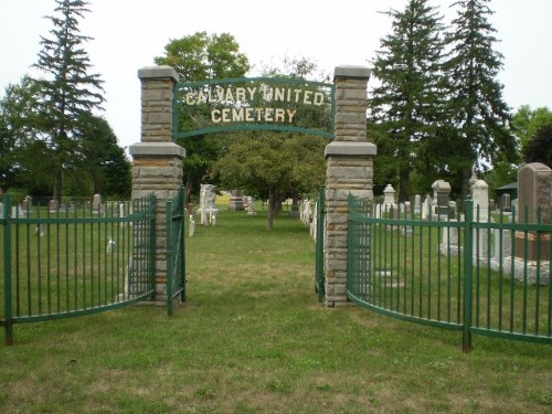 Commonwealth War Grave Calvary United Cemetery #1