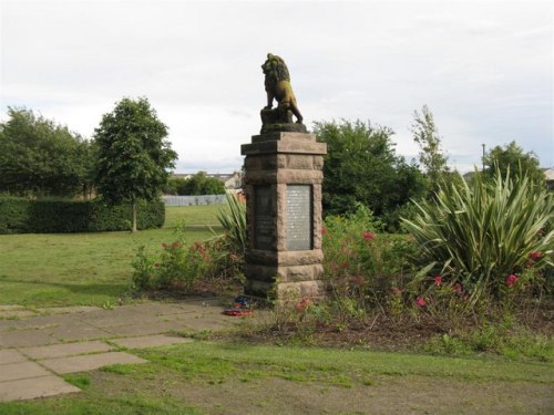 Oorlogsmonument Loanhead #1