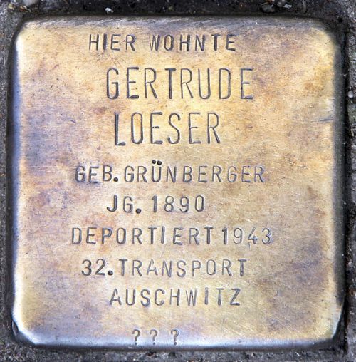 Stolperstein Mehringdamm 86 #1