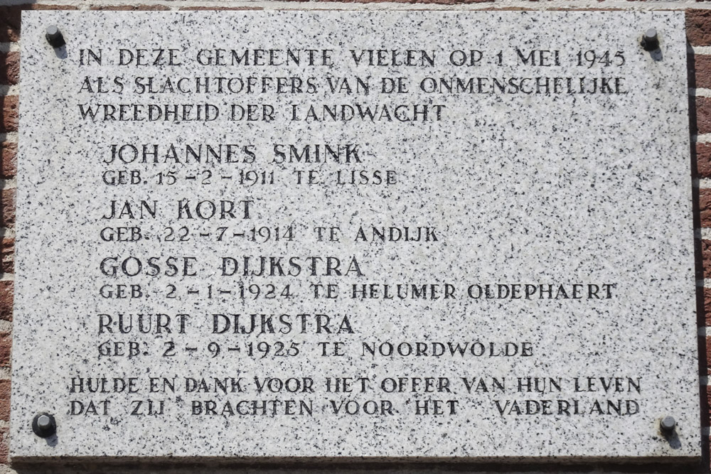 Oorlogsmonument Zwaag