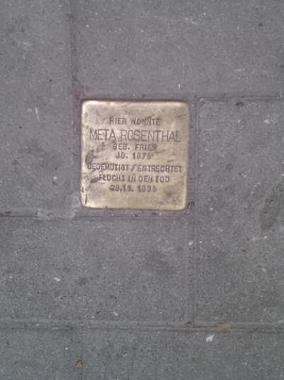 Stolperstein Reeperbahn 149