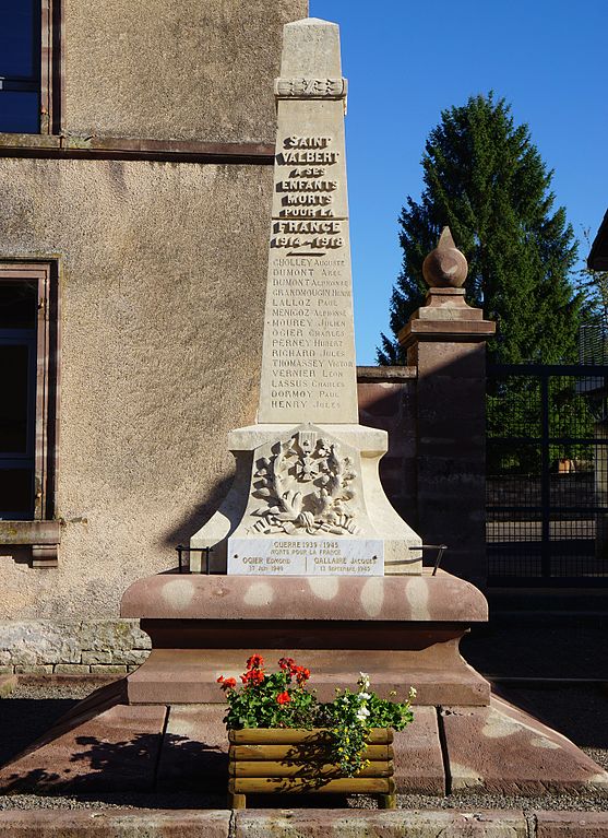 Oorlogsmonument Saint-Valbert