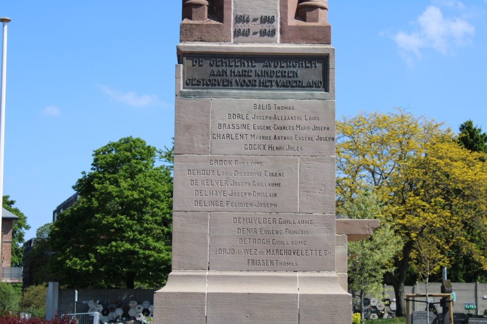 Oorlogsmonument Begraafplaats Oudergem	 #3