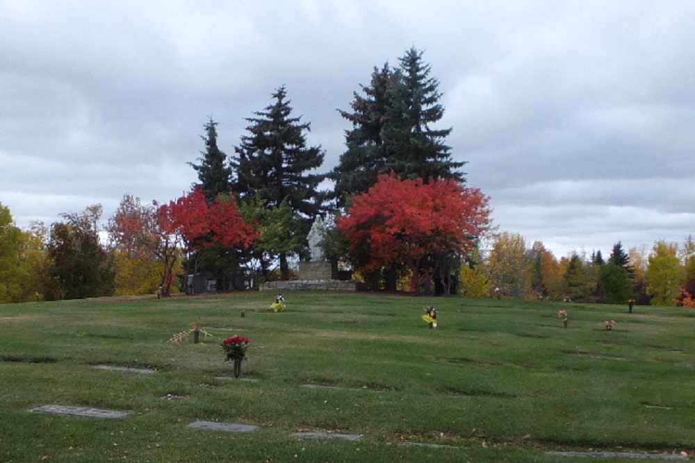 Canadian War Graves Glenwood Memorial Gardens Sherwood Park