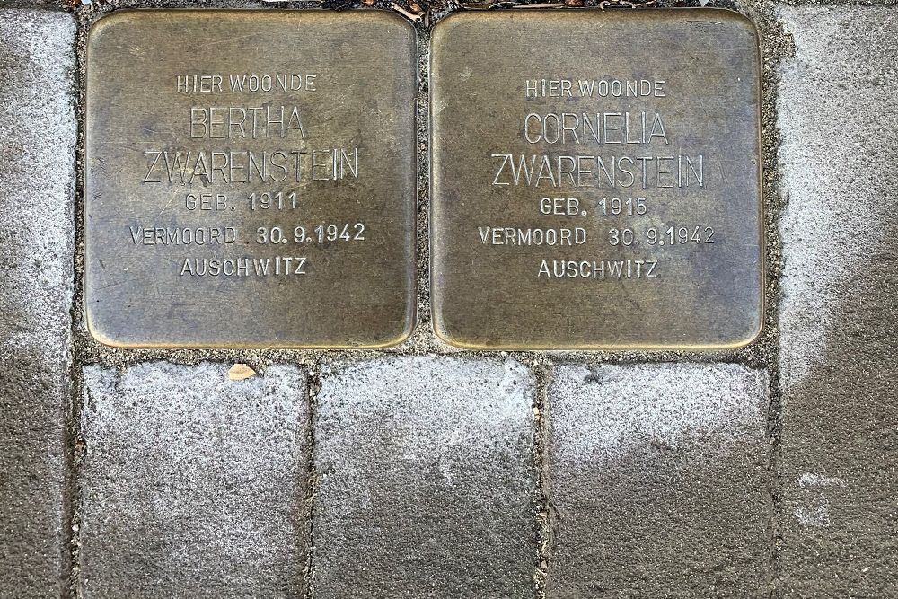 Stolpersteine Kerkstraat 26 (nu Kerkstraat 35) #2