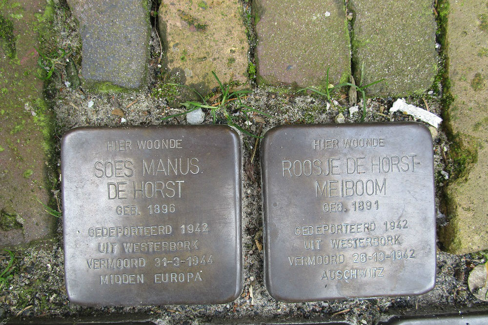 Stolpersteine Kerkstraat 9a #2