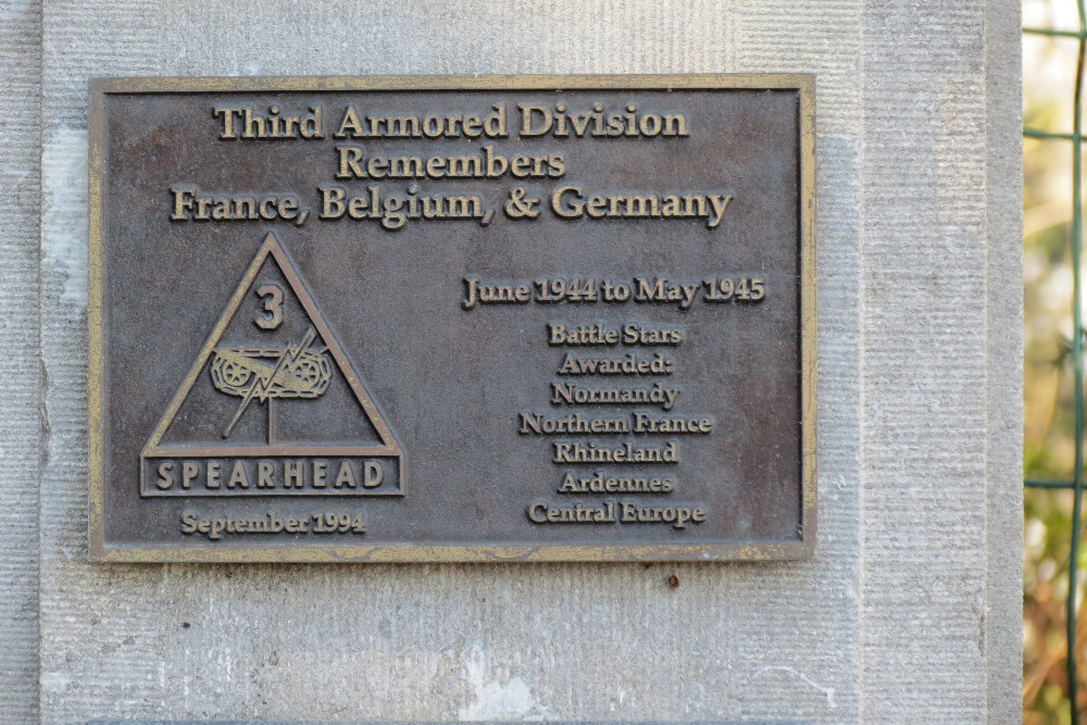 Monument 3rd Armored Division Headquarters #4