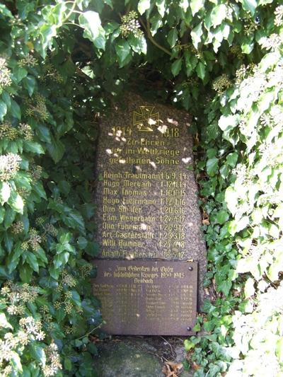 Oorlogsmonument Deubach #1