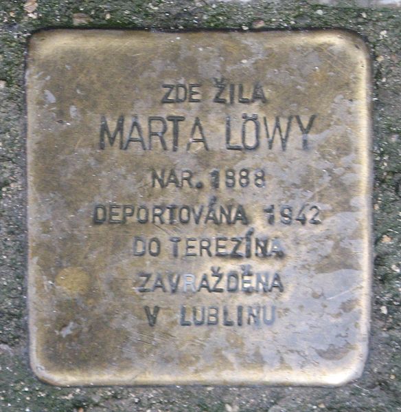 Stolpersteine Tborsk 923/193a #2