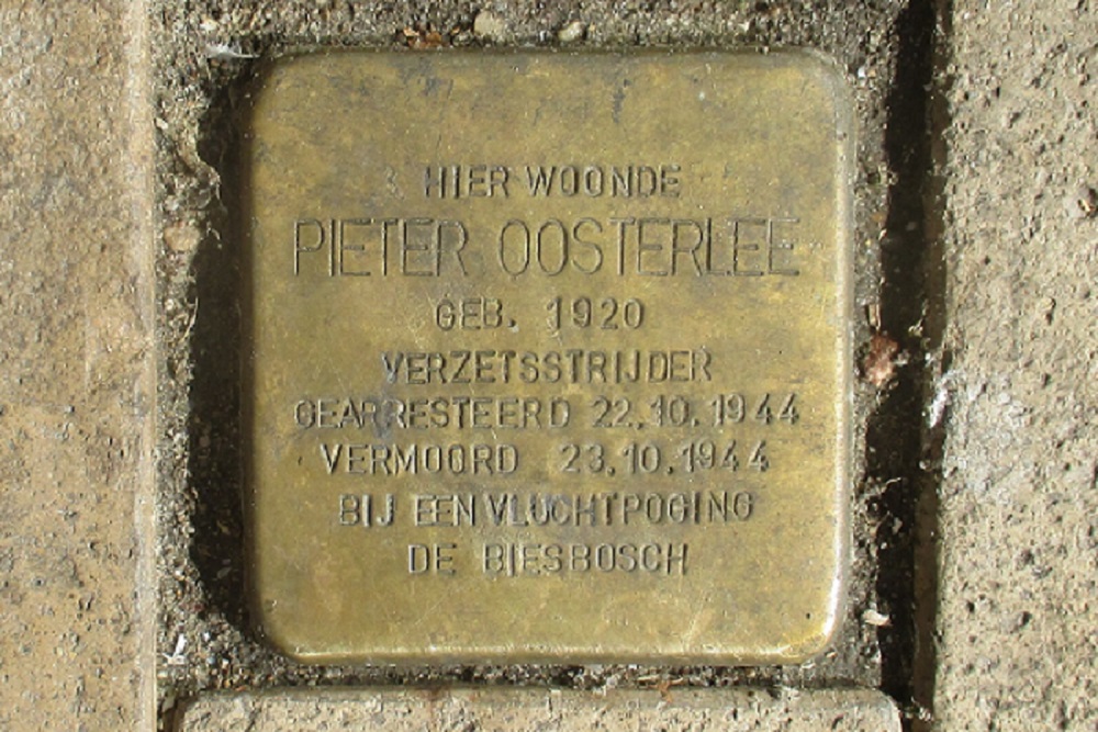 Stolpersteine Oosterstraat 36a