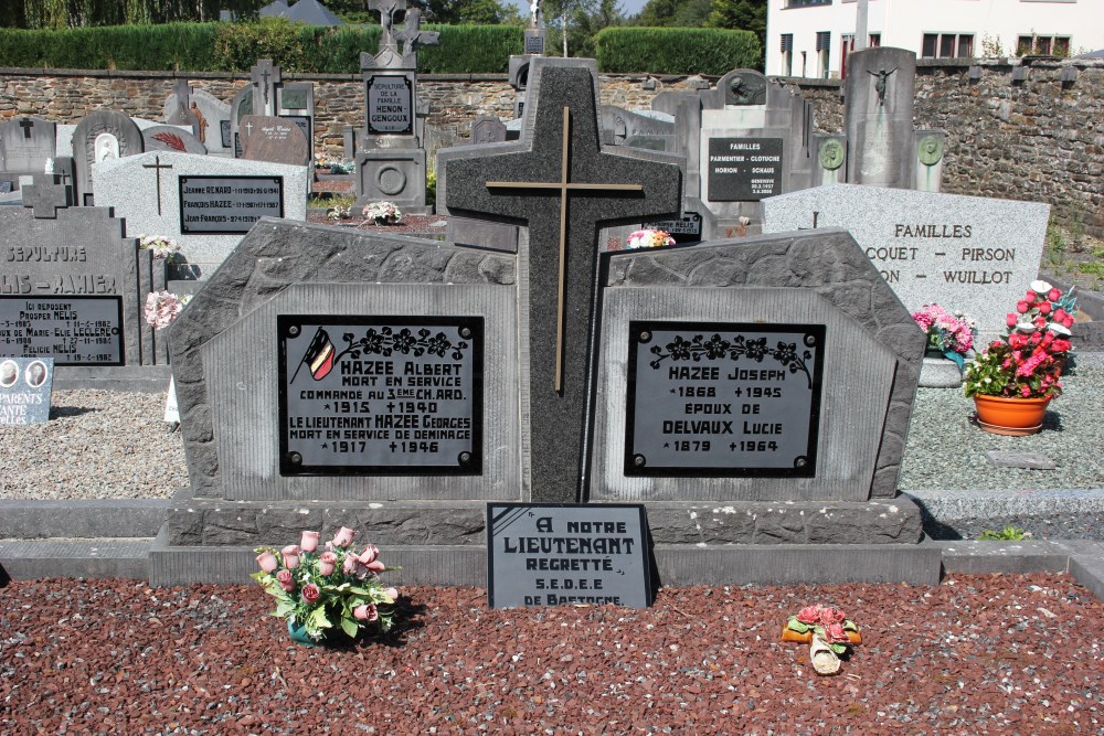 Belgische Oorlogsgraven Baclain #1