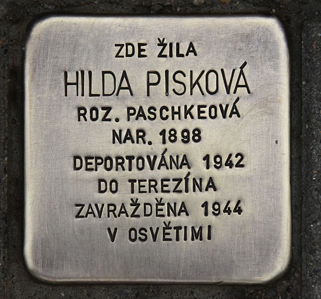 Stolpersteine Koněvova 785/42 #2