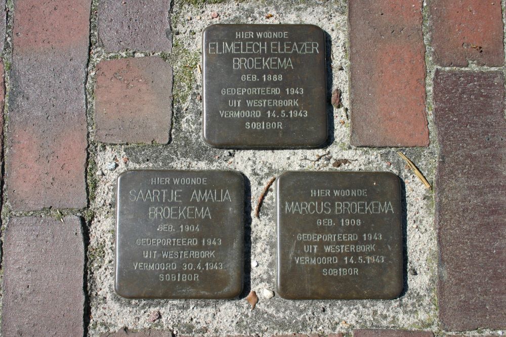 Stolpersteine Kerkstraat 6 #1