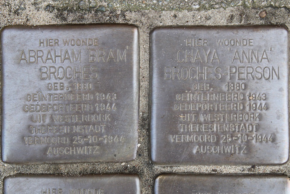 Stolpersteine Nicolaas Maesstraat 136 #2