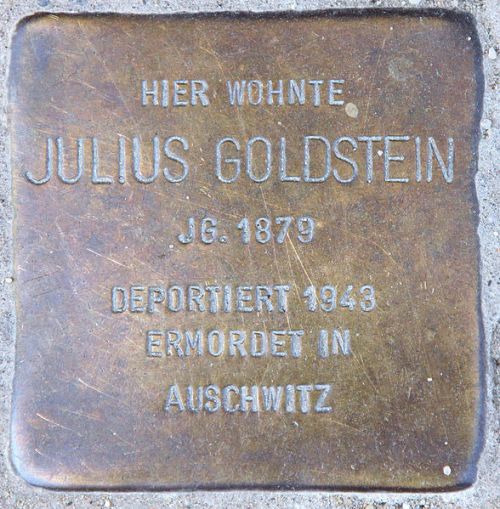 Stolpersteine Niebuhrstraße 67 #3