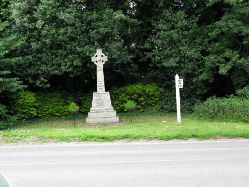 Oorlogsmonument Nackington