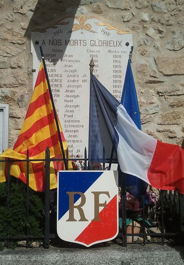 Monument Eerste Wereldoorlog Montferrer #1