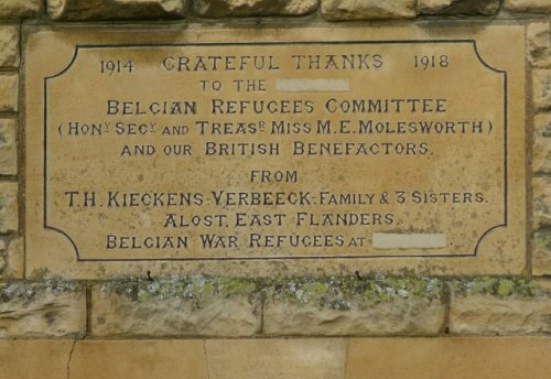 Monument Belgische Vluchtelingen #1