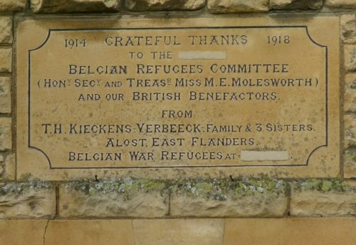 Monument Belgische Vluchtelingen #1