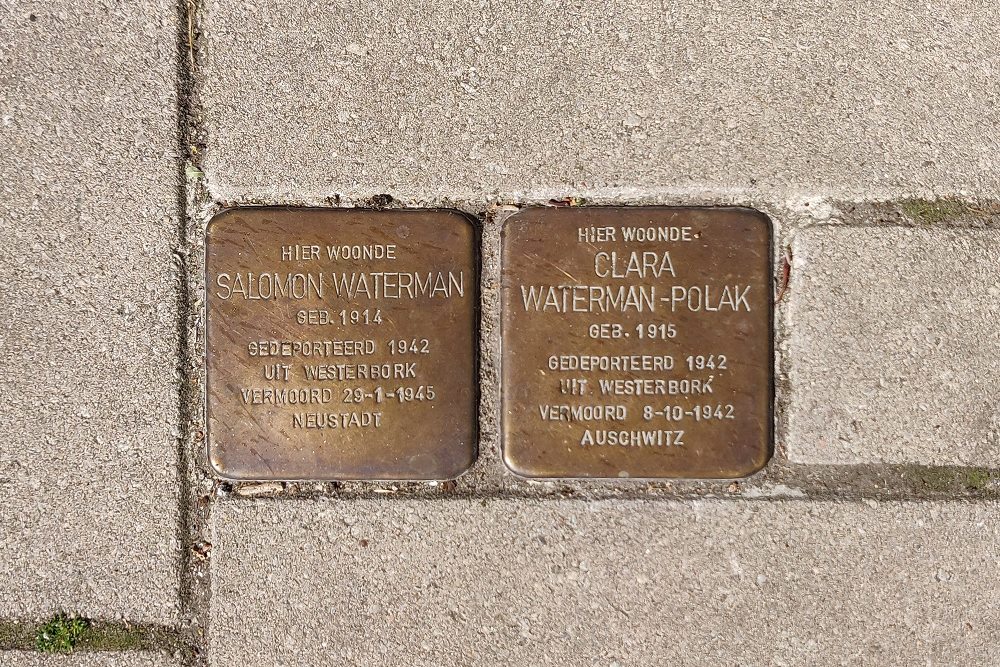 Stolpersteine Maritzstraat 24/1 #1