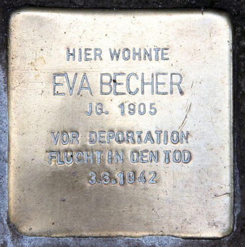 Stolpersteine Fasanenstrae 58 #1