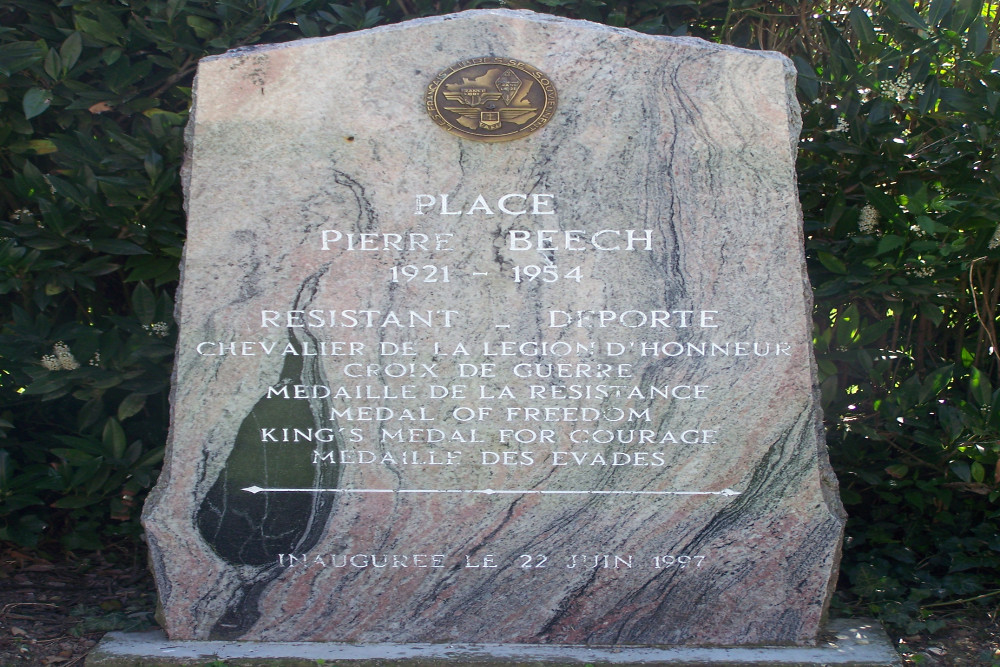 Memorial Pierre James Henri Beech