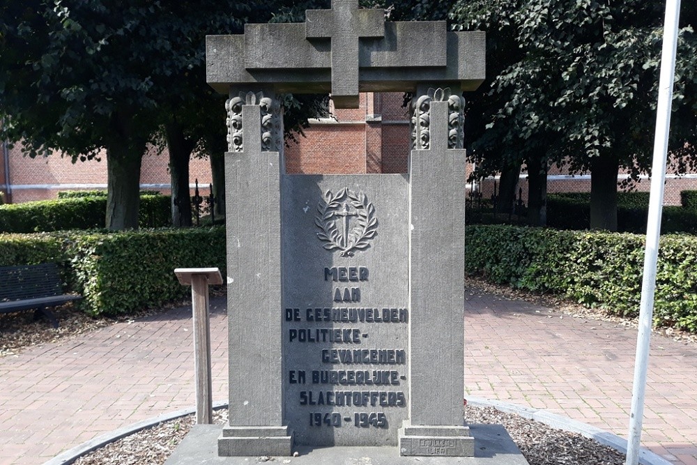 Oorlogsmonument Kerkhof Meer #2