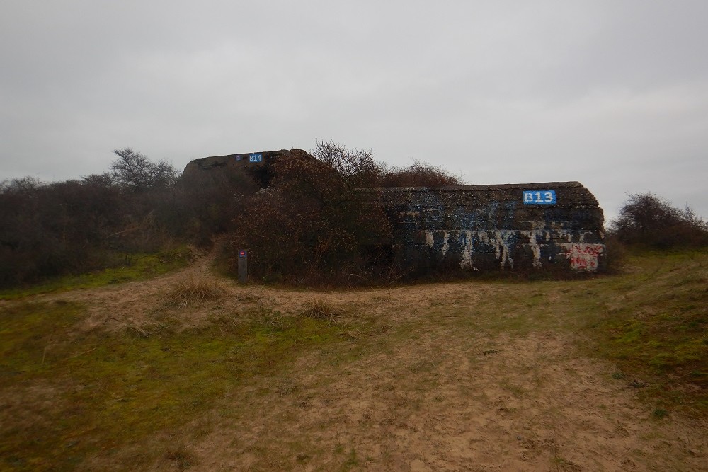 Sttzpunkt Anna, Franse artilleriebunker met opslagplaats