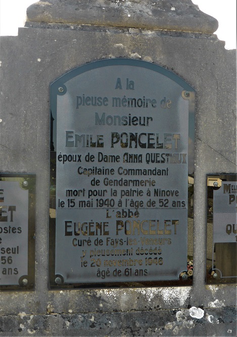 Belgian War Grave Paliseul #3