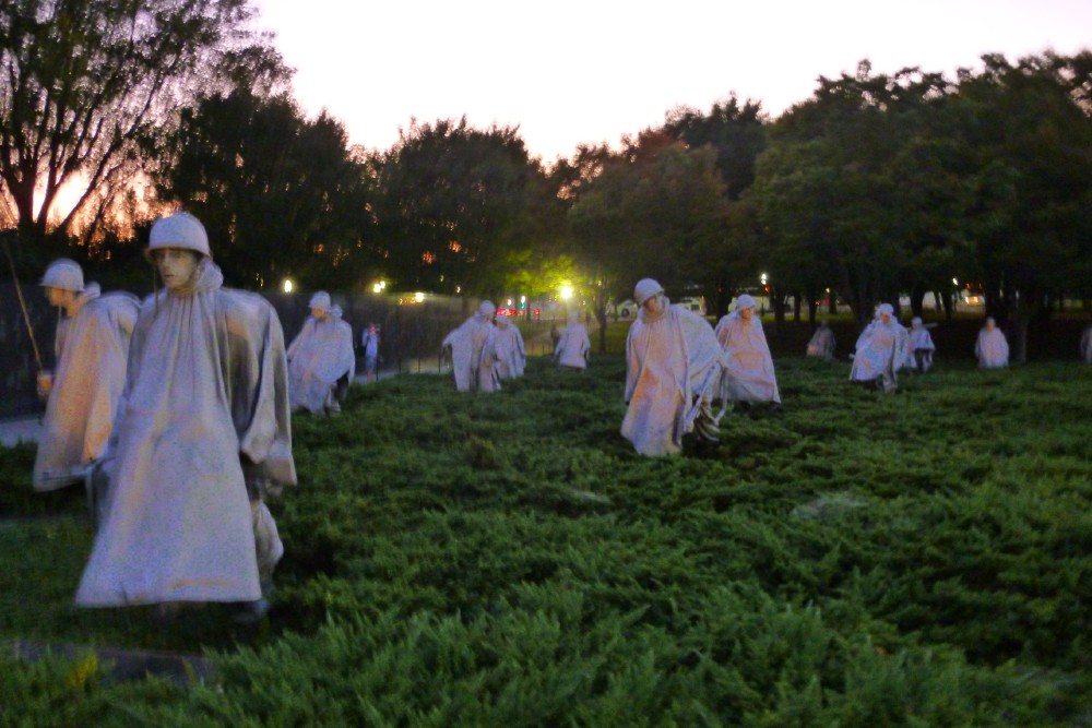 Korean War Veterans Memorial Washington #4