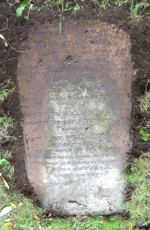 2nd Boer War Remembrance Texts Broadway Cemetery #3