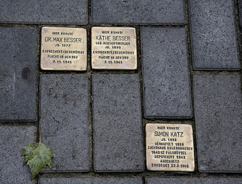 Stolpersteine Hammer Landstrae 32 #1