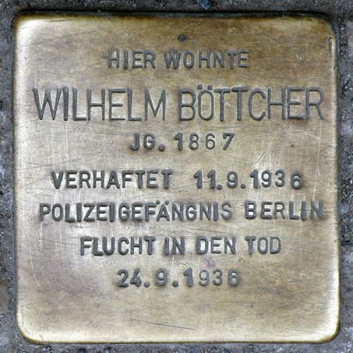 Stolperstein Bergmannstrae 22 #1