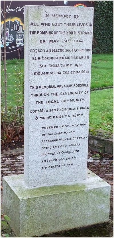 Memorial Air Raid 31 May 1941