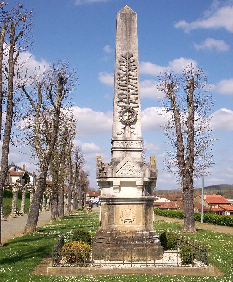 Monument Frans-Duitse Oorlog Mirande #1