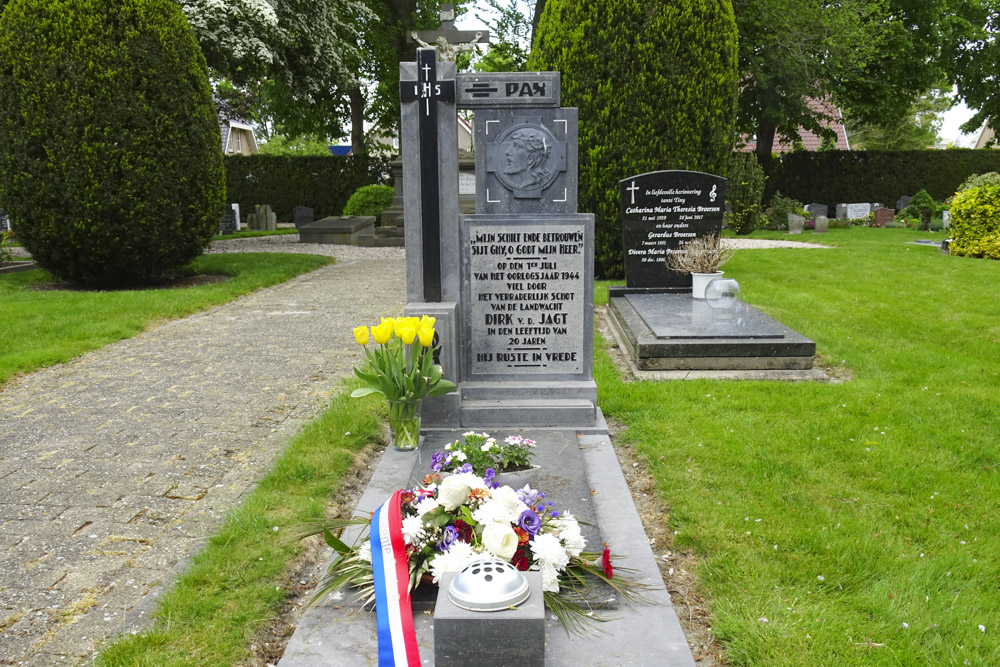 Nederlands Oorlogsgraf Rooms Katholieke Begraafplaats Grootebroek #1