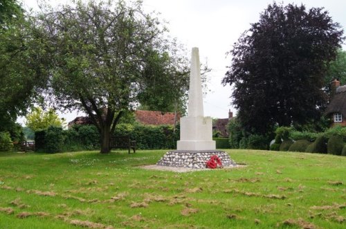 Oorlogsmonument Ashmansworth #1