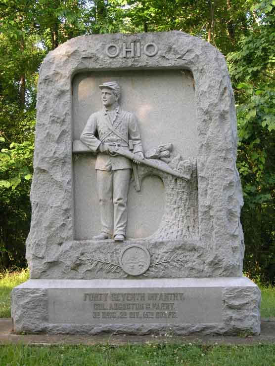 Monument 47th Ohio Infantry (Union)