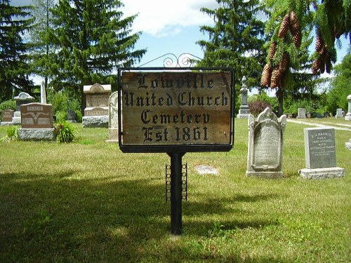 Oorlogsgraf van het Gemenebest Lowville United Church Cemetery #1