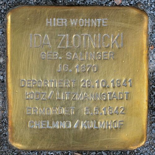 Stolpersteine Christinenstrae 16 #4