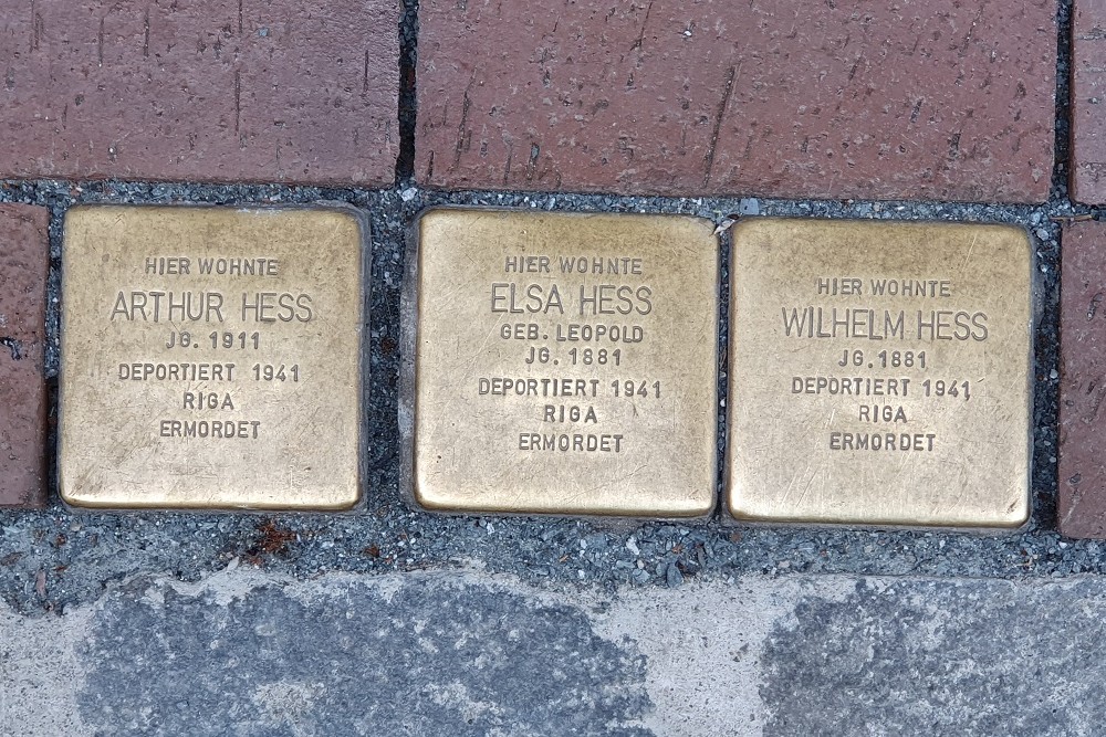 Stolpersteine Austraße 37-33 #1