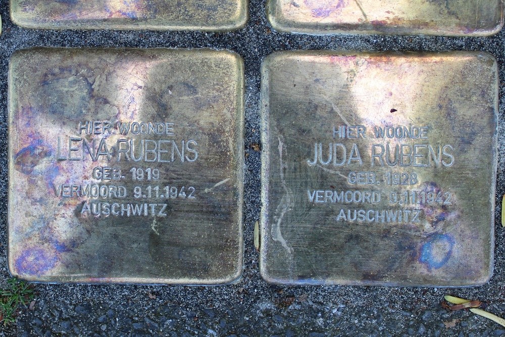 Stolpersteine Ackersdijkstraat 9 #3