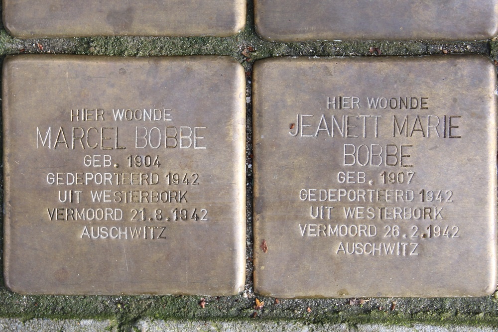 Stolpersteine Adelheidstraat 76 #3