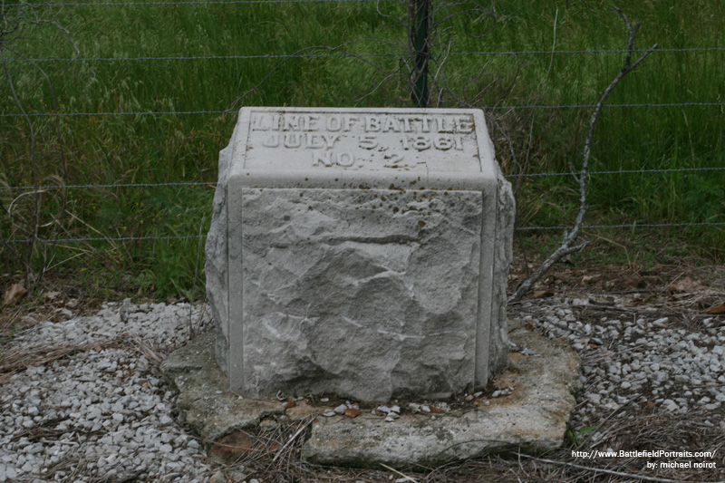 Defense Line Marker Battle of Carthage