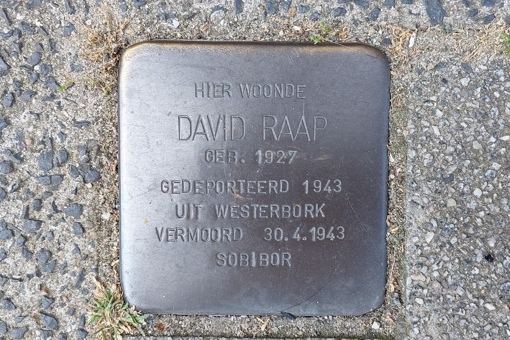 Stolperstein Messchertstraat 21a