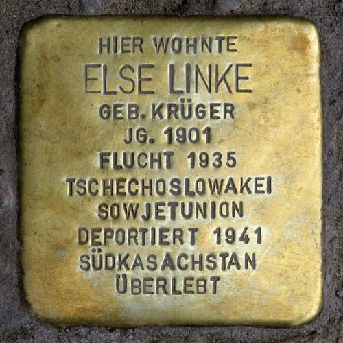 Stolpersteine Bhmische Strae 28a