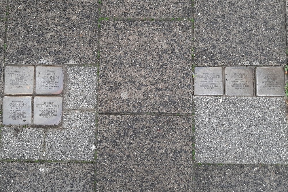 Stumbling Stones Willebrordusstraat 15b