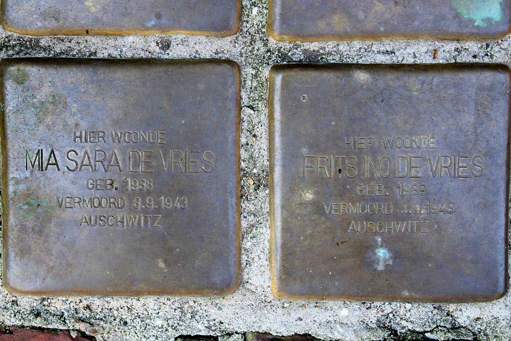 Stolpersteine Waterstraat 18 (voorheen 12) #3