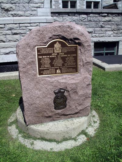 Monument Koreaanse Oorlog Ottawa Teachers' College