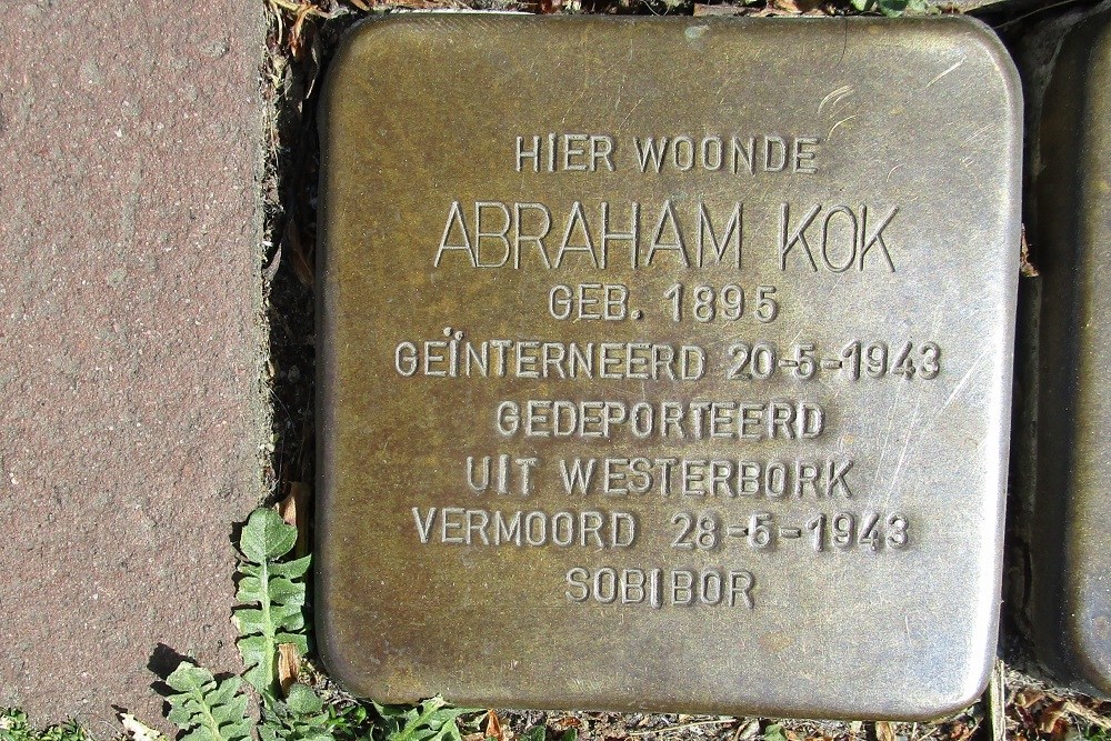 Stolpersteine Muiderstraat 7 #2